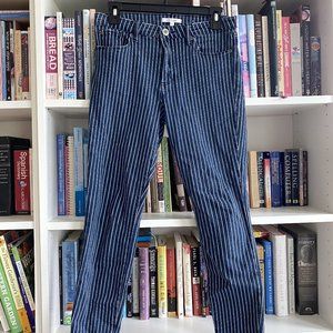 STS Blue Patterned Striped Skinny Jeans